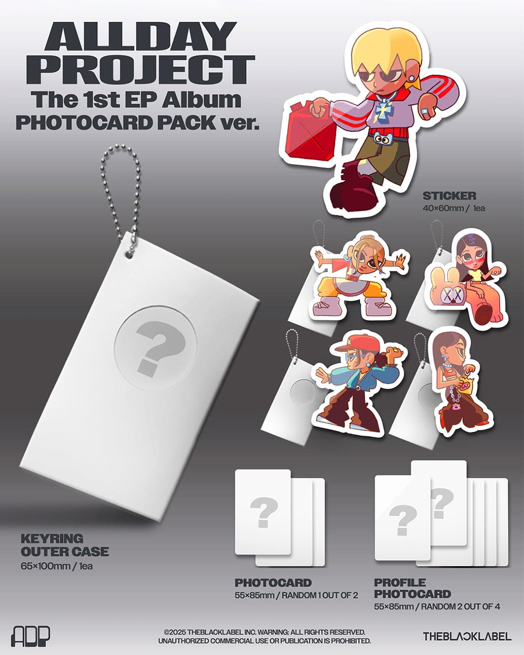 ALLDAY PROJECT - ALLDAY PROJECT (PHOTOCARD PACK VER.) Nolae