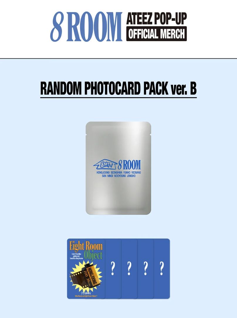 ATEEZ - 8ROOM 7TH ANNIVERSARY POP-UP OFFICIAL MD Nolae