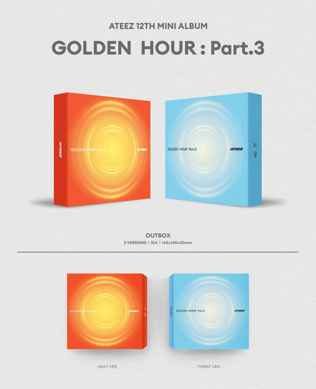 ATEEZ - GOLDEN HOUR : PART.3 (HELLO82 EUROPE POP-UP EXCLUSIVE) Nolae