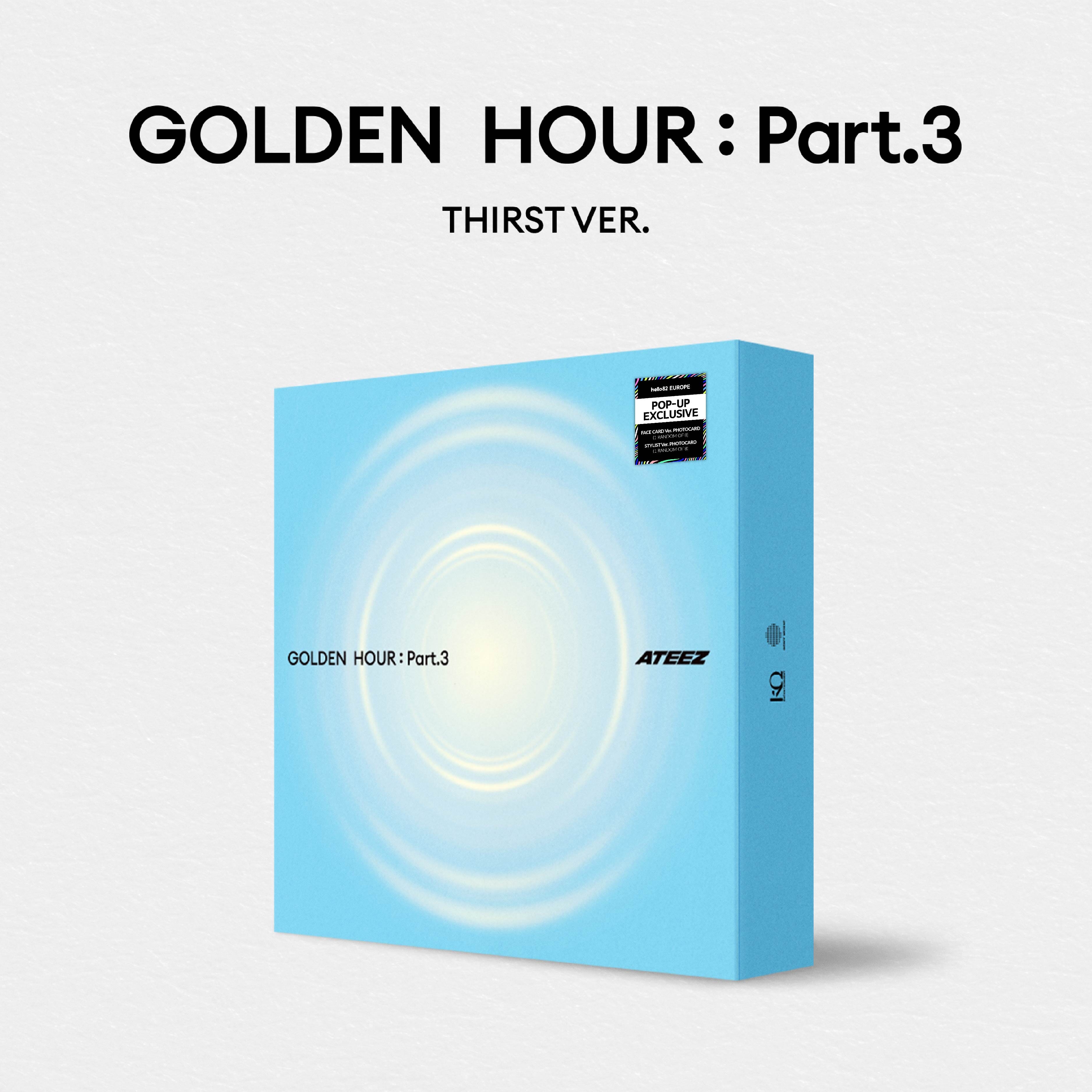 ATEEZ - GOLDEN HOUR : PART.3 (HELLO82 EUROPE POP-UP EXCLUSIVE) Nolae