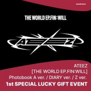 ATEEZ - THE WORLD EP.FIN : WILL (2ND FULL ALBUM) LUCKY GIFT EVENT