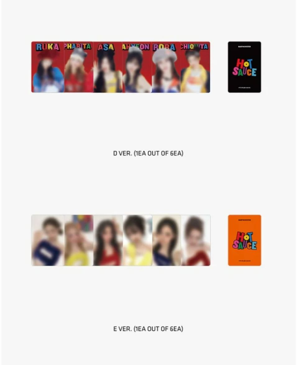 BABYMONSTER - TRADING PHOTOCARD (HOT SAUCE) Nolae