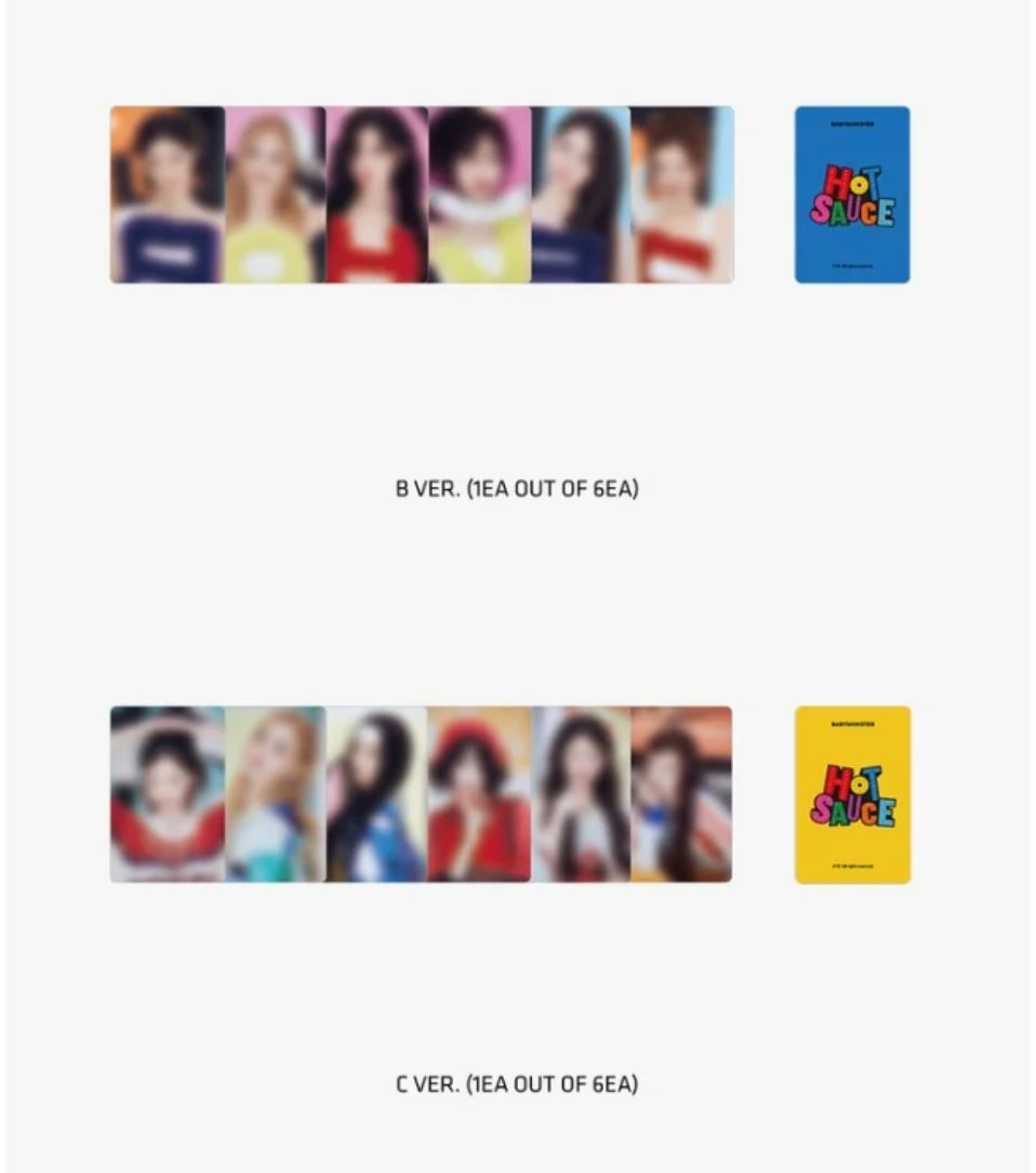 BABYMONSTER - TRADING PHOTOCARD (HOT SAUCE) Nolae