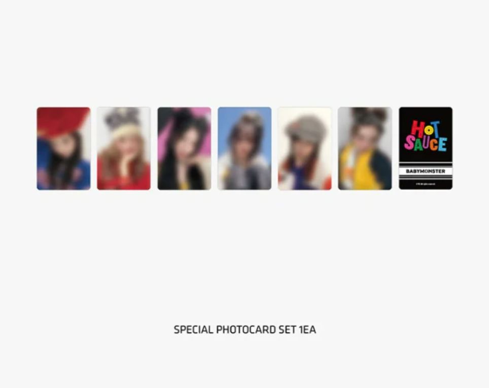 BABYMONSTER - TRADING PHOTOCARD (HOT SAUCE) Nolae