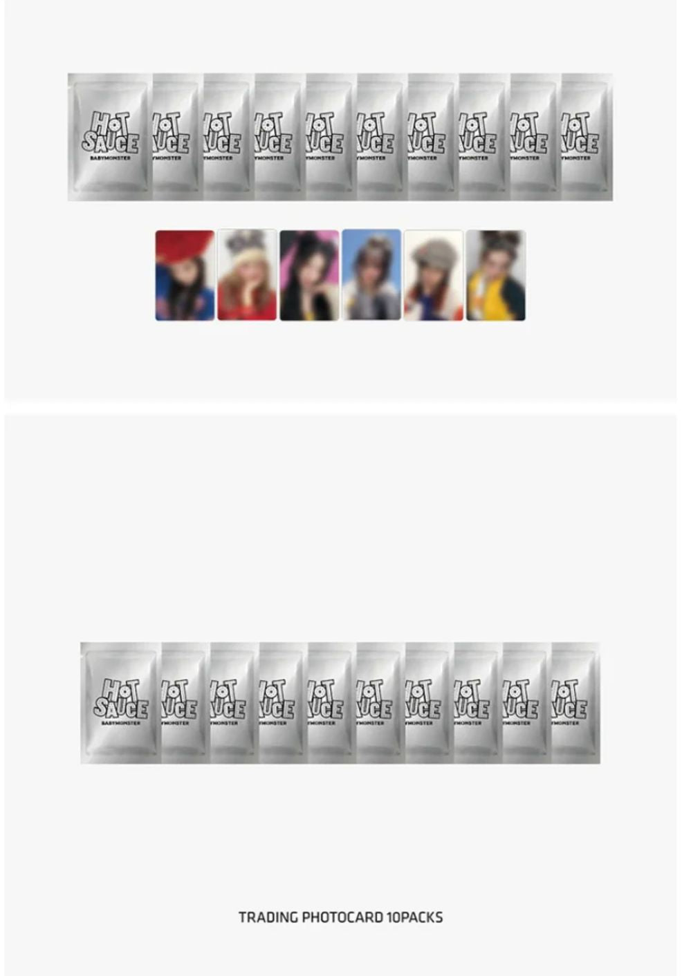 BABYMONSTER - TRADING PHOTOCARD (HOT SAUCE) Nolae