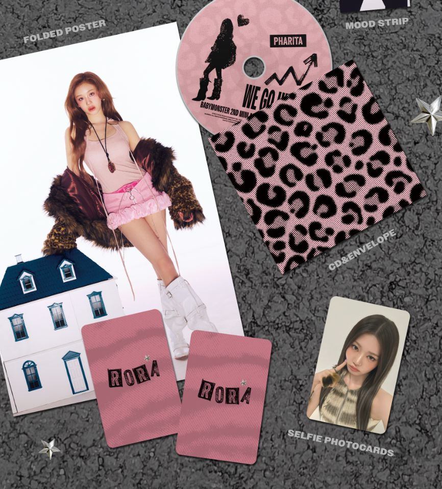 BABYMONSTER - WE GO UP (PATTERN VER.) Nolae