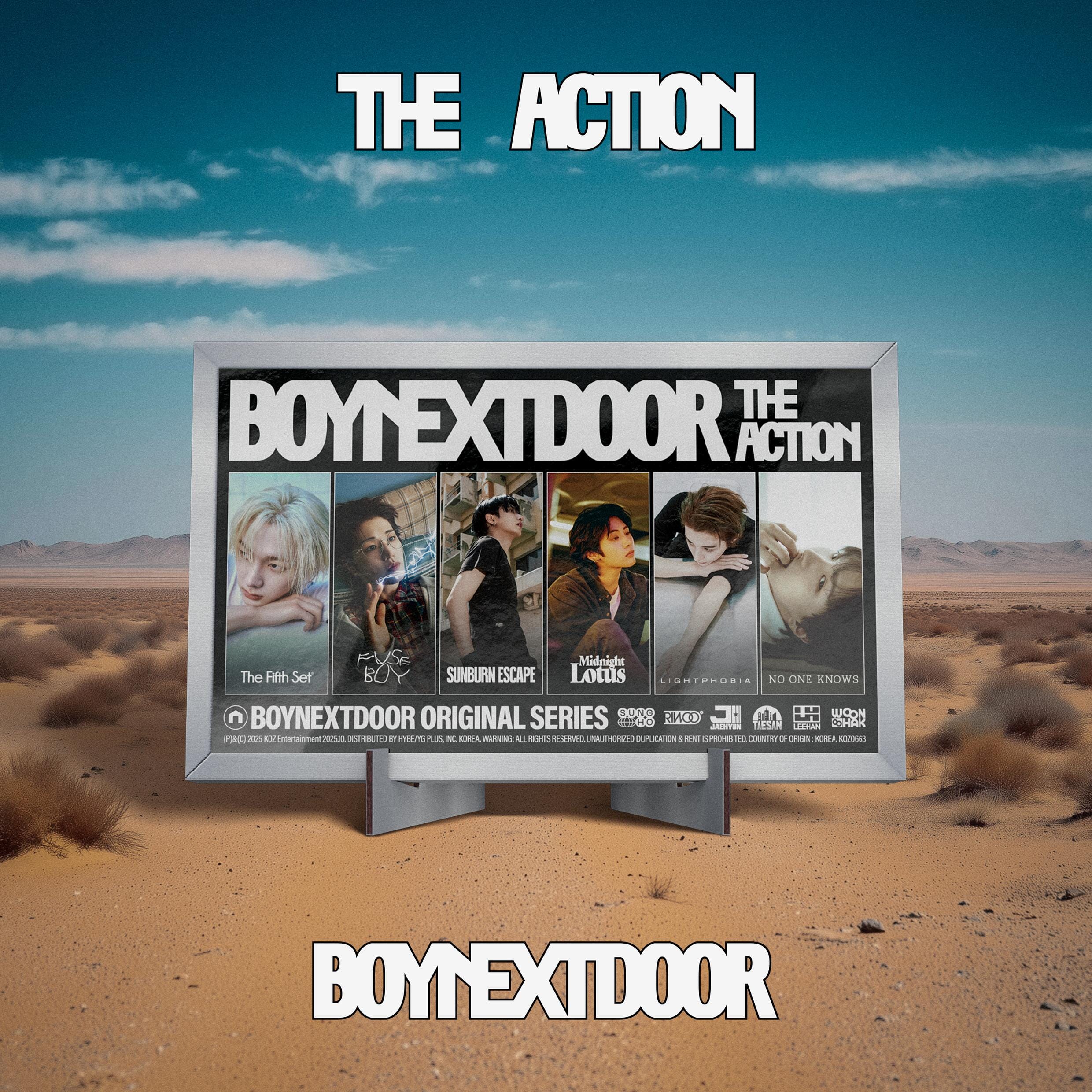 boynextdoor TheAction frame 本体 60枚 未開封 boynextdoor-the-action-frame-