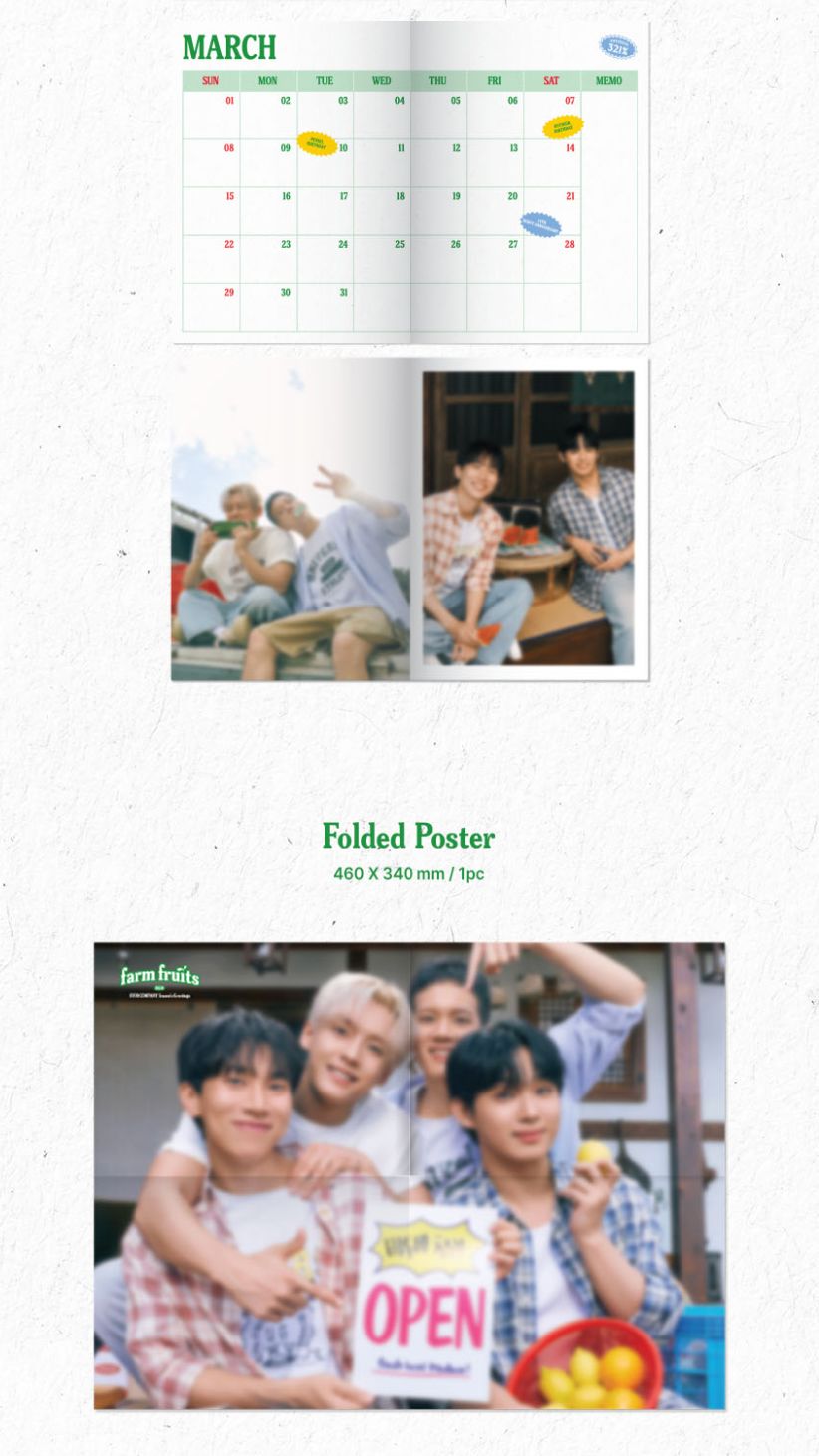 BTOB COMPANY - 2026 SEASON'S GREETINGS (FARM FRUITS) Nolae