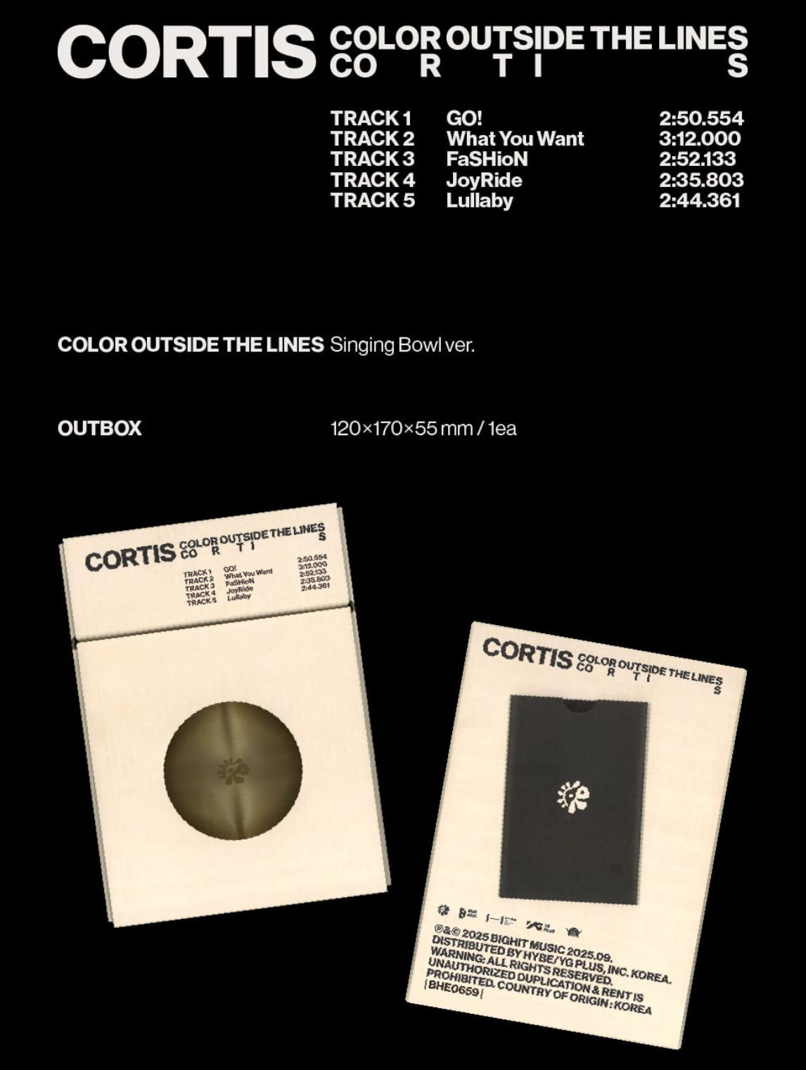 CORTIS - COLOR OUTSIDE THE LINES (SINGING BOWL VER.) Nolae