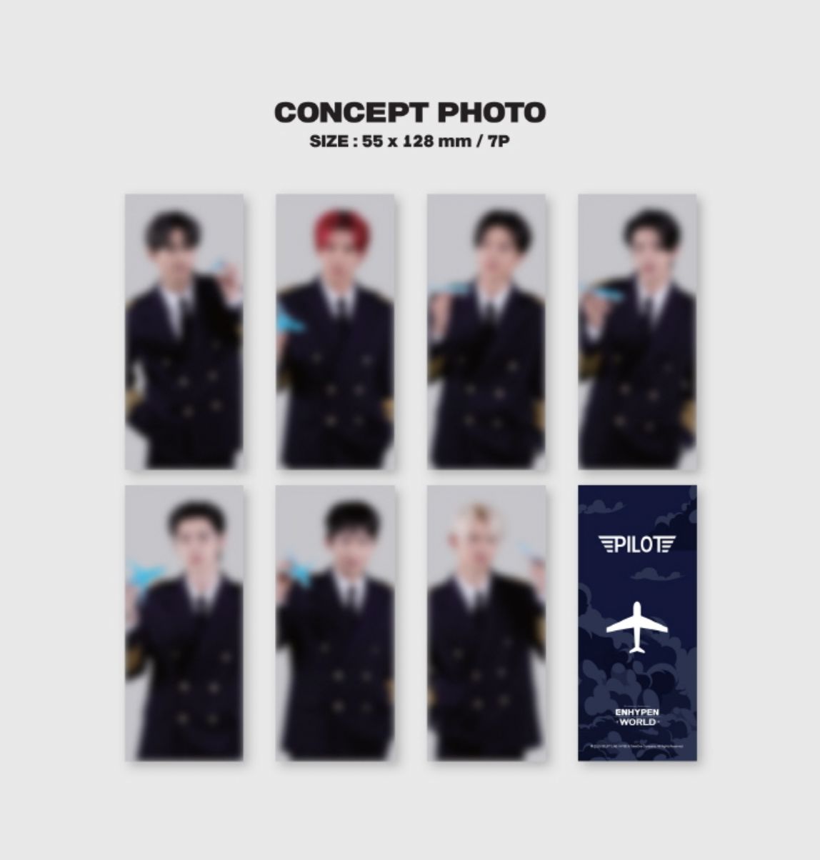 ENHYPEN - WORLD COUPON CARD COLLECTION (PILOT BASIC VER.) Nolae