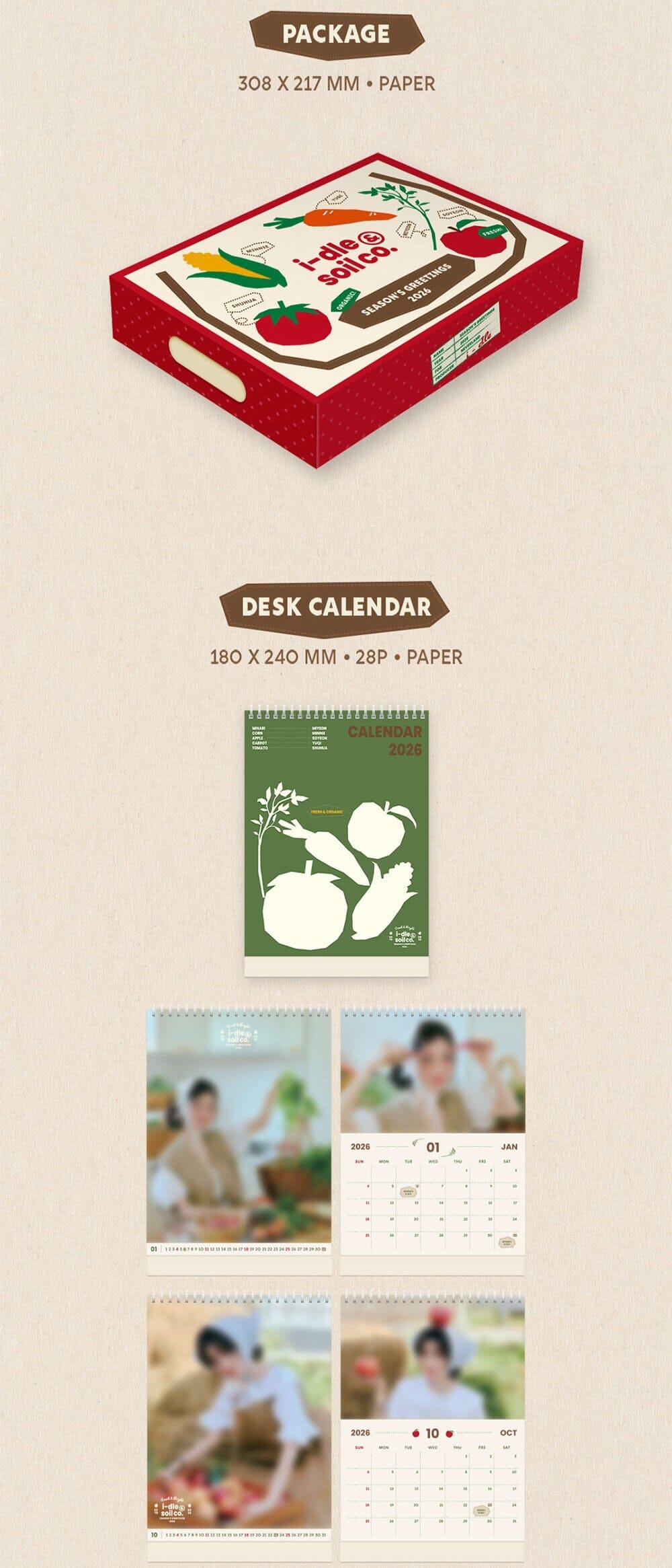 i-dle - 2026 SEASON'S GREETING Nolae