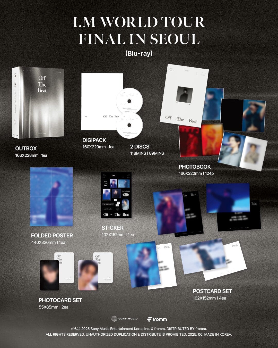 I.M (MONSTA X) - WORLD TOUR 'OFF THE BEAT' FINAL IN SEOUL (DVD & BLU-RAY) Nolae