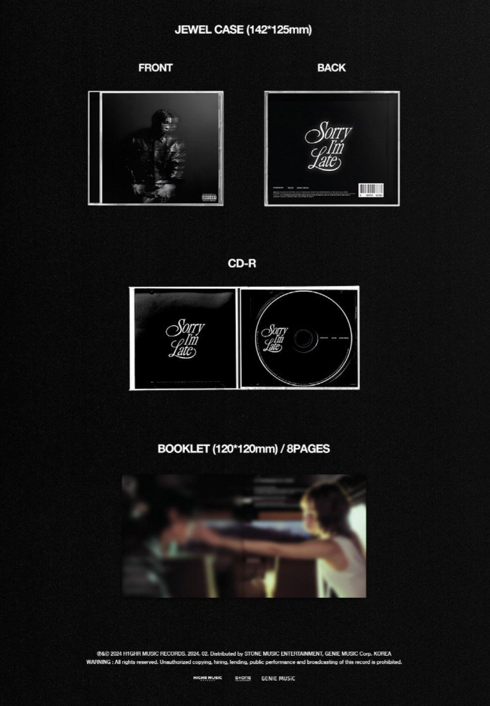 JMIN - SORRY I'M LATE (EP)
