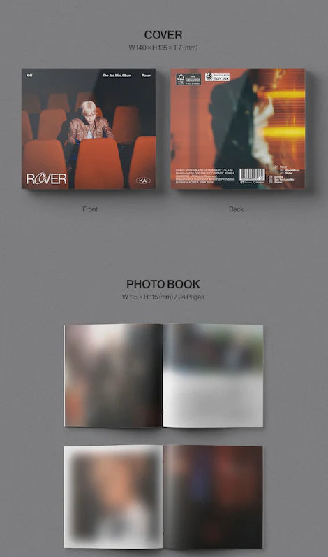 KAI Mini Album Vol. 3 - Rover (Digipack Ver.)