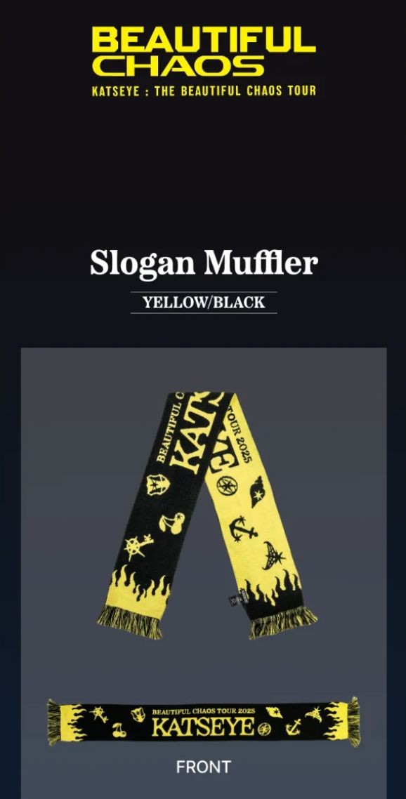 KATSEYE - THE BEAUTIFUL CHAOS OFFICIAL MD Nolae