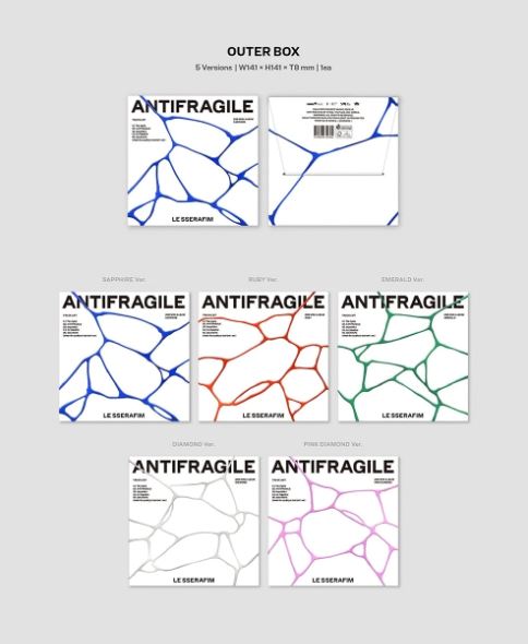 LE SSERAFIM - ANTIFRAGILE (COMPACT VER.)