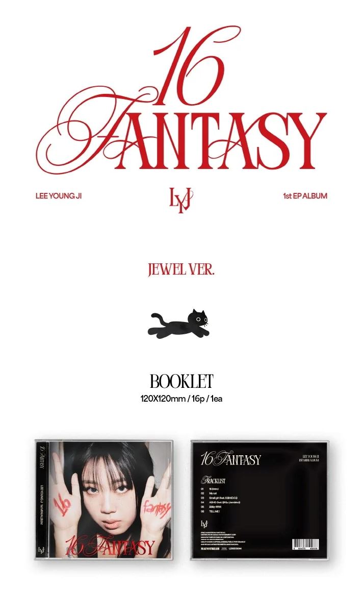 LEE YOUNG JI - 16 FANTASY (1ST MINI ALBUM) JEWEL VER.