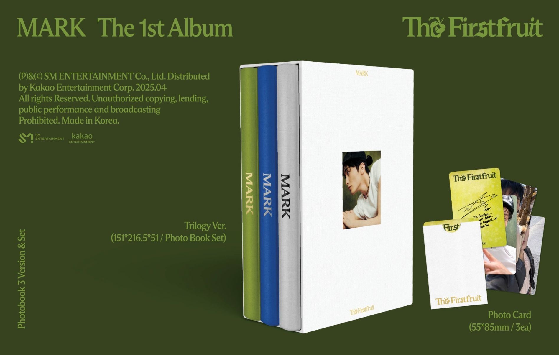 MARK (NCT) - THE FIRSTFRUIT (TRILOGY VER.) Nolae