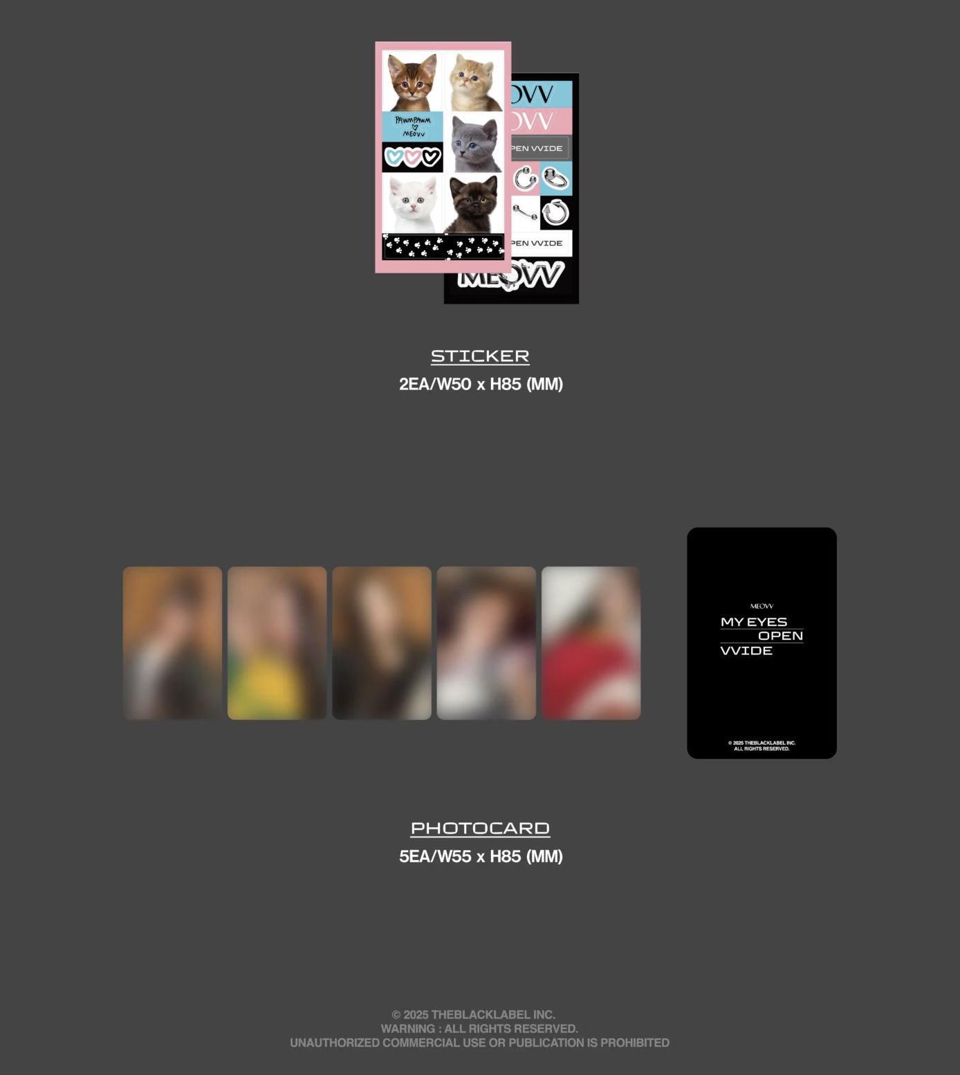 MEOVV - TIN CASE SET (1ST EP OFFICIAL MD) Nolae
