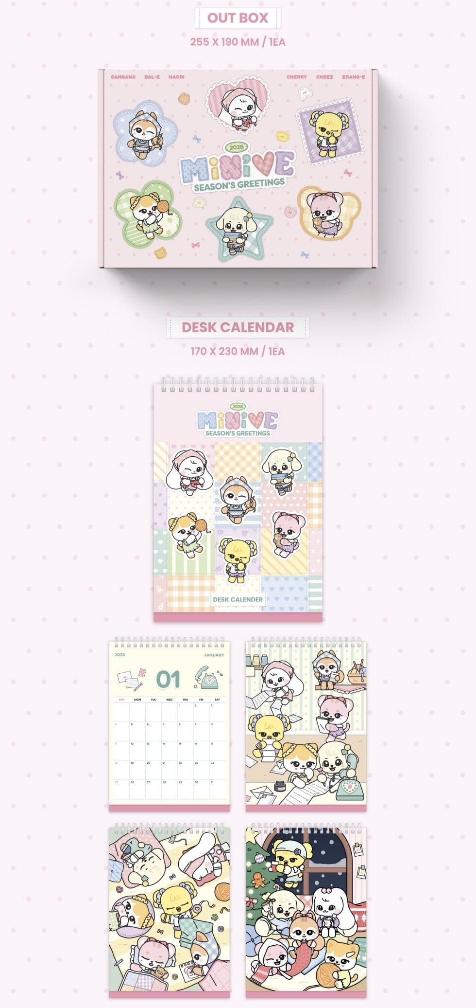 MINIVE - 2026 SEASON’S GREETINGS Nolae