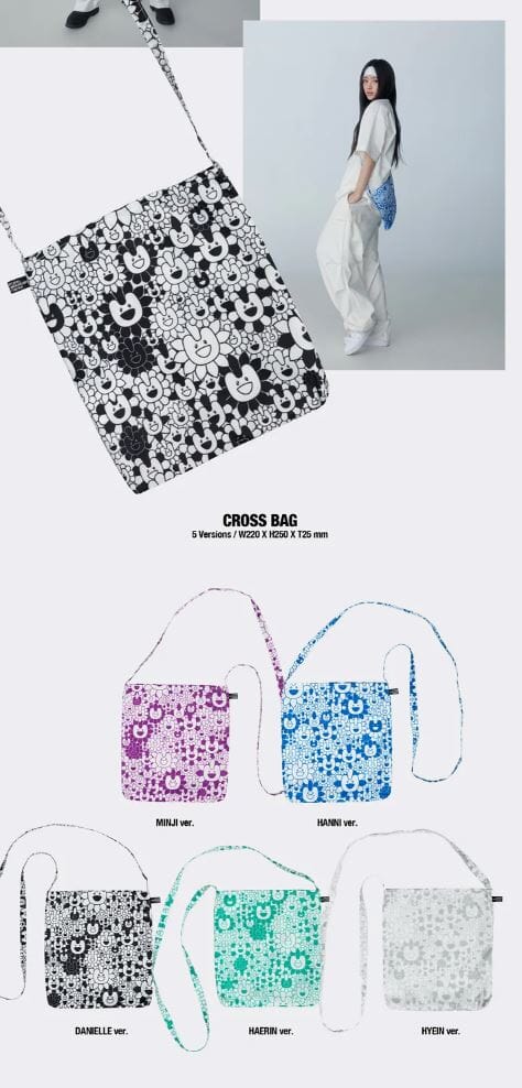 NEWJEANS - SUPERNATURAL (CROSS BAG VER.) + Apple Music Photocard