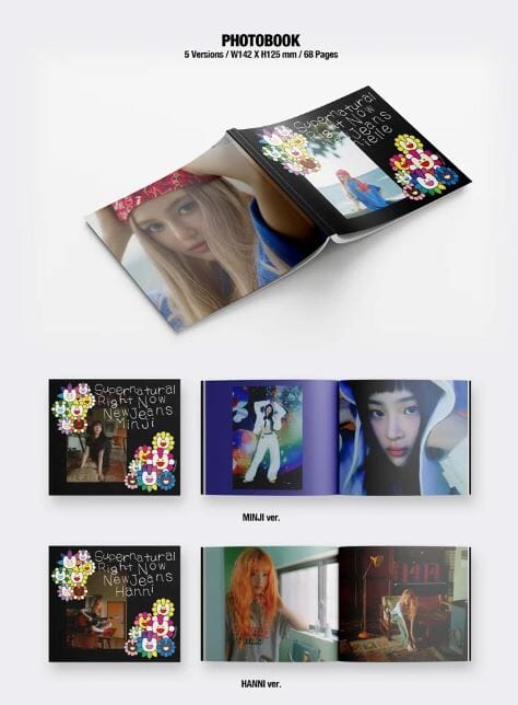 NEWJEANS - SUPERNATURAL (CROSS BAG VER.) + Apple Music Photocard