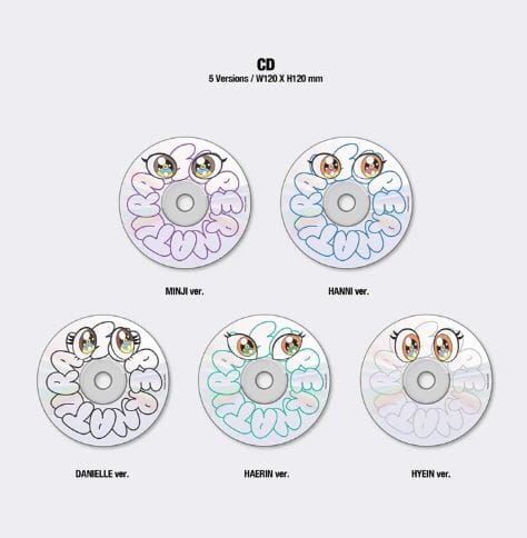 NEWJEANS - SUPERNATURAL (CROSS BAG VER.) + Apple Music Photocard