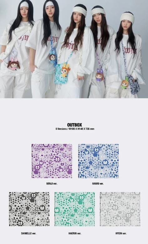 NEWJEANS - SUPERNATURAL (CROSS BAG VER.) + Apple Music Photocard