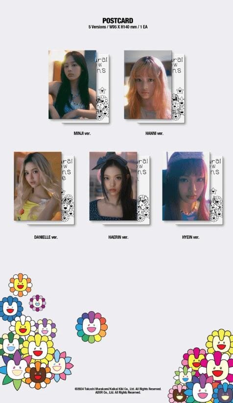 NEWJEANS - SUPERNATURAL (CROSS BAG VER.) + Apple Music Photocard