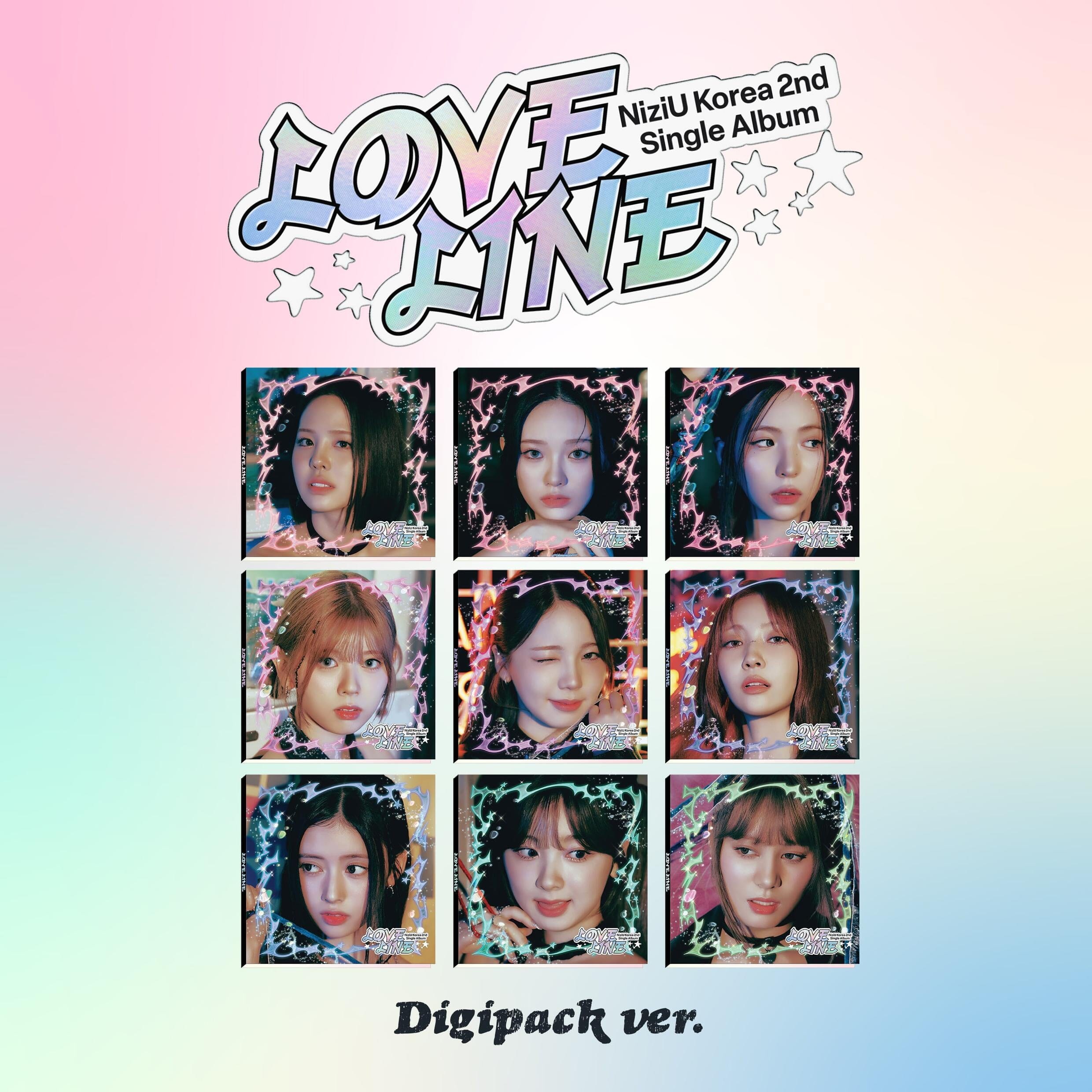 NIZIU - LOVE LINE (DIGIPACK VER.) Nolae