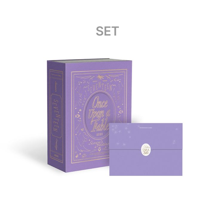 SEVENTEEN - 2026 SEASON'S GREETINGS & WALL CALENDAR SET + POB WEVERSE GIFT Nolae