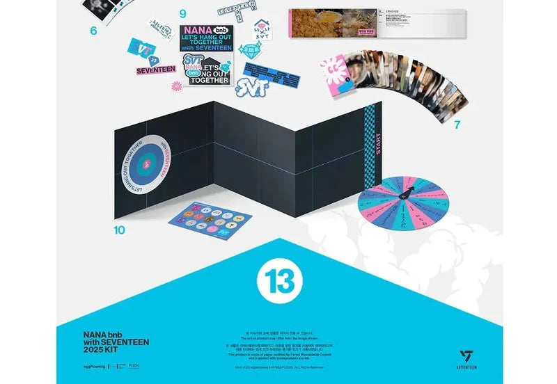 SEVENTEEN - NANA BNB WITH SEVENTEEN 2025 KIT Nolae