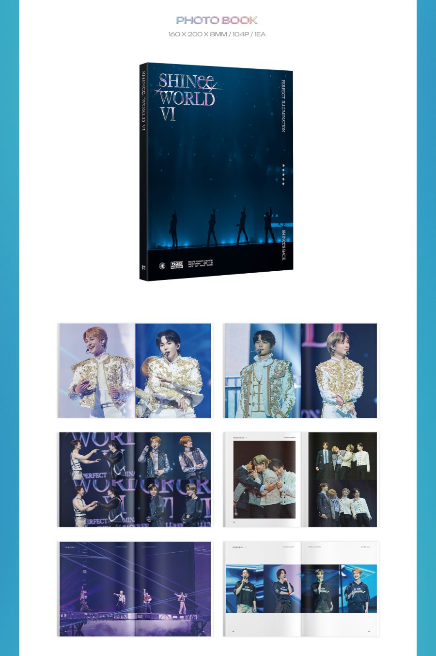 SHINEE - SHINEE WORLD VI : PERFECT ILLUMINATION SHINEE'S BACK (DVD & BLU-RAY) Nolae
