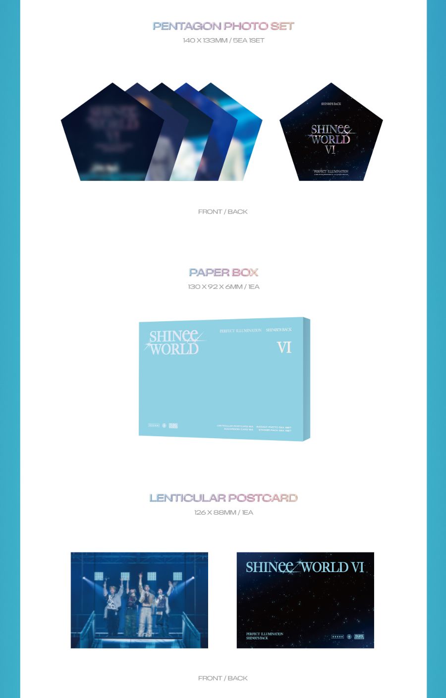 SHINEE - SHINEE WORLD VI : PERFECT ILLUMINATION SHINEE'S BACK (DVD & BLU-RAY) Nolae
