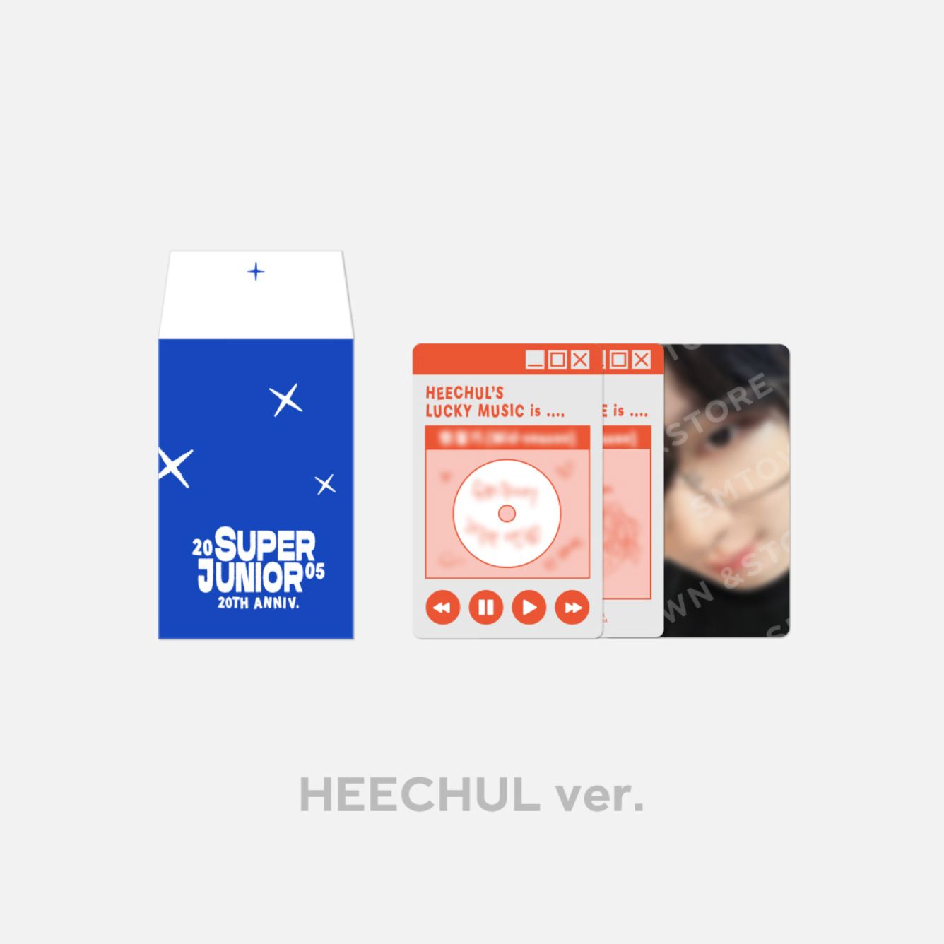 SUPER JUNIOR - 20TH ANNIVERSARY LUCKY CARD SET Nolae