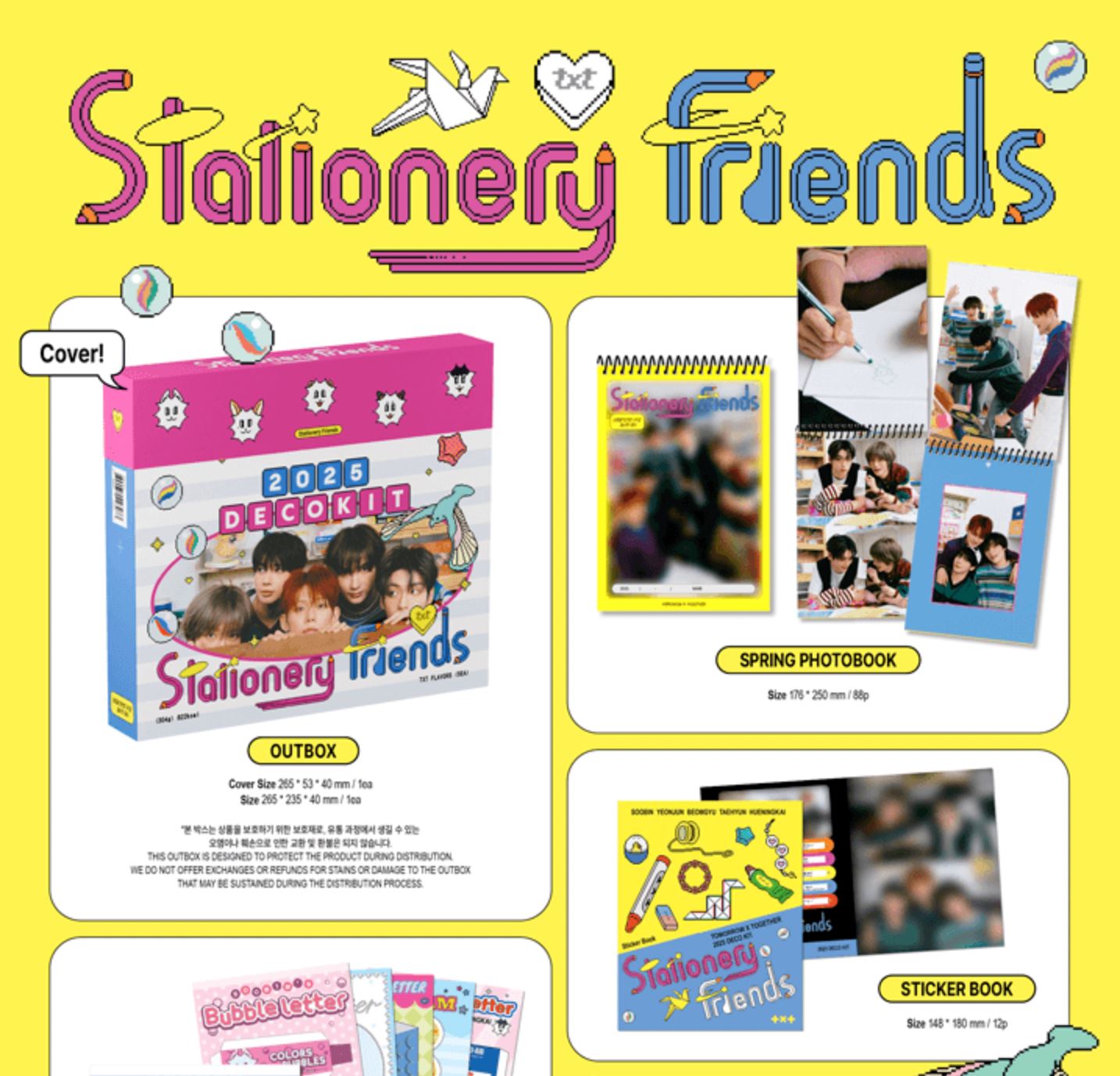 TXT - 2025 TOMORROW X TOGETHER DECO KIT Nolae