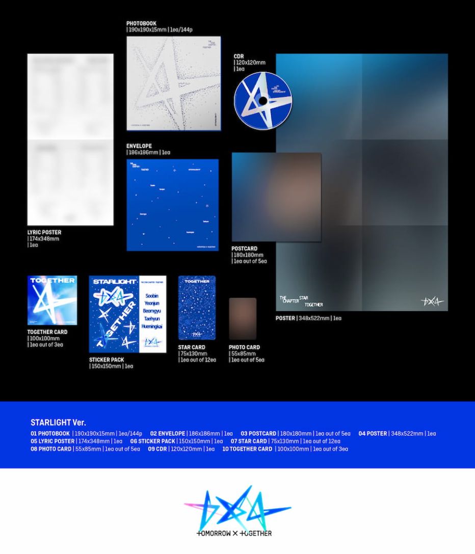TXT - THE STAR CHAPTER: TOGETHER + BDM Gift Nolae