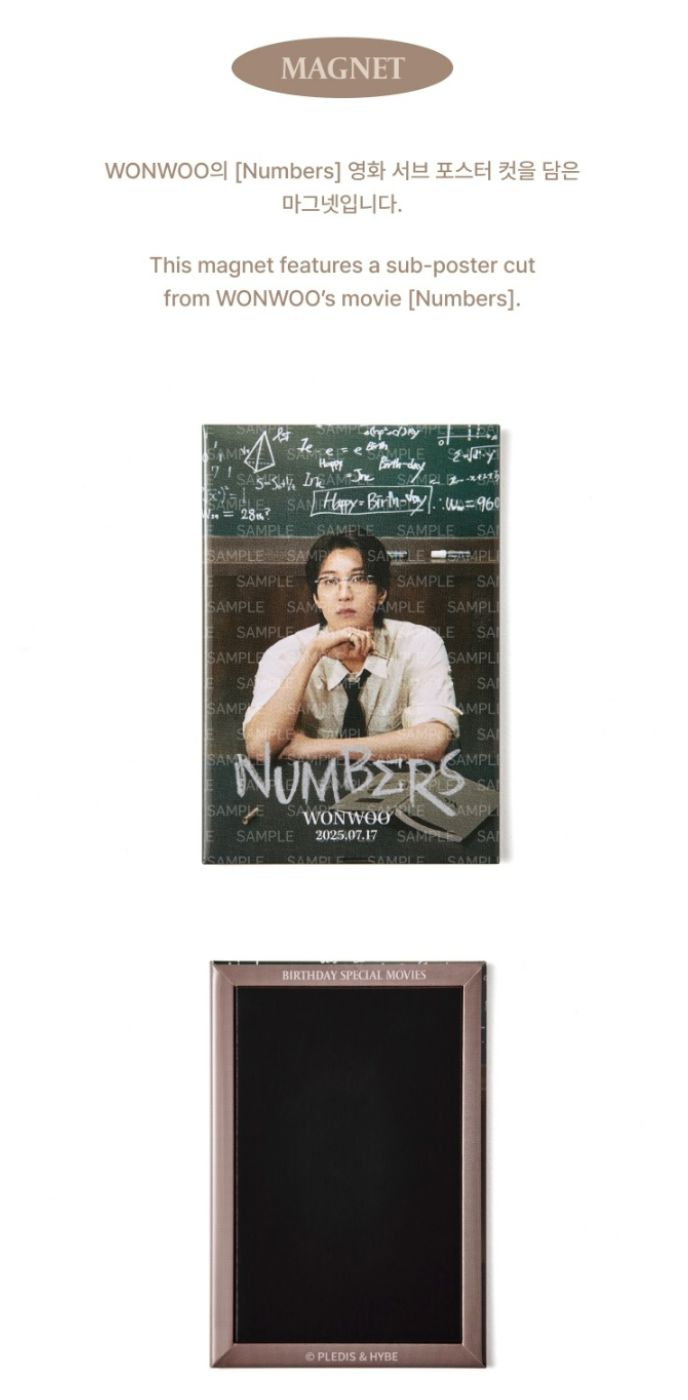 WONWOO (SEVENTEEN) - HAPPY WONWOO DAY BIRTHDAY BOX VER.4 Nolae