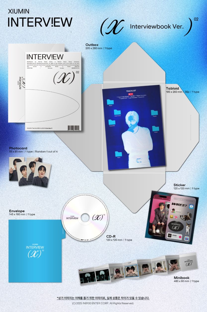 XIUMIN (EXO) - INTERVIEW X (INTERVIEWBOOK VER.)