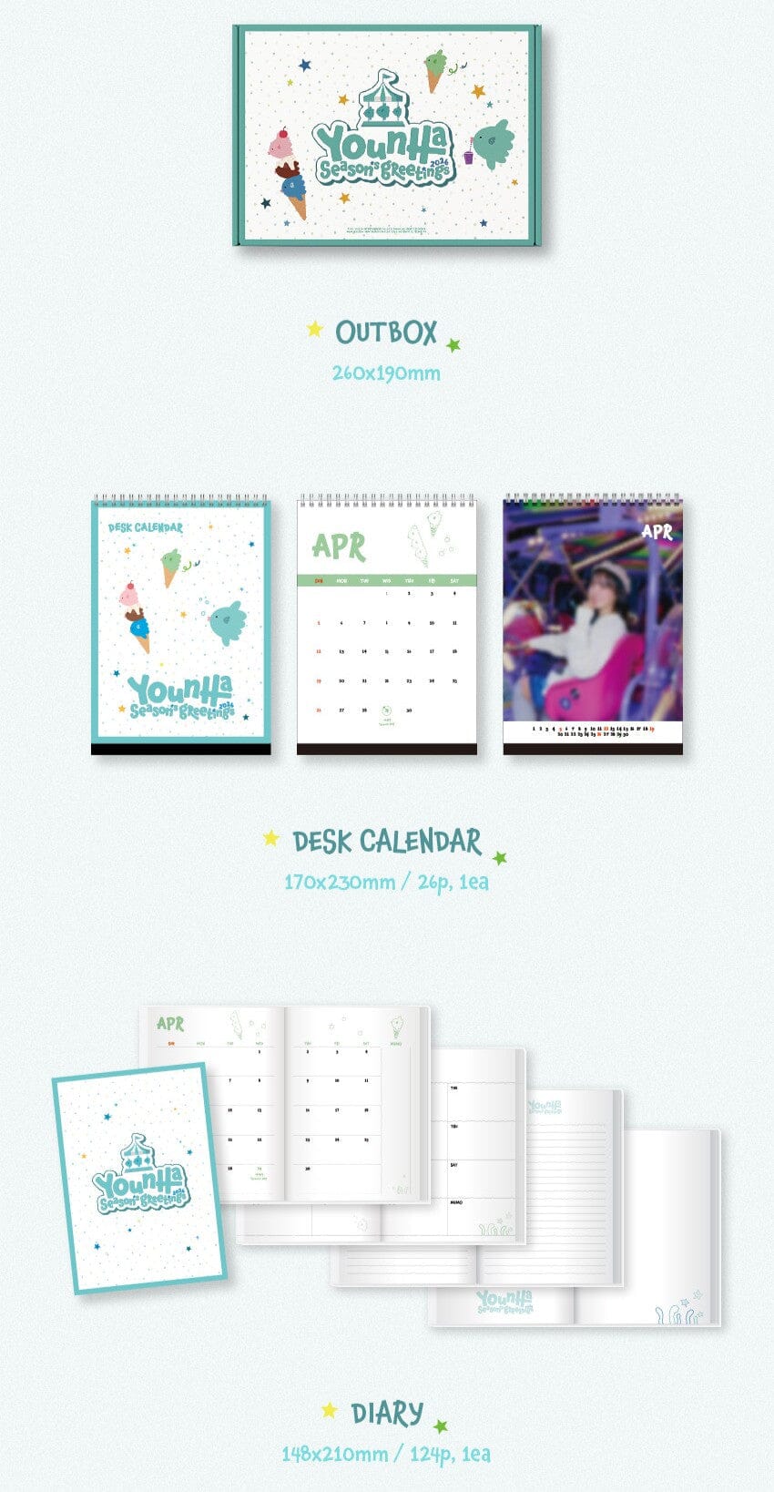 YOUNHA - 2026 SEASON’S GREETINGS Nolae