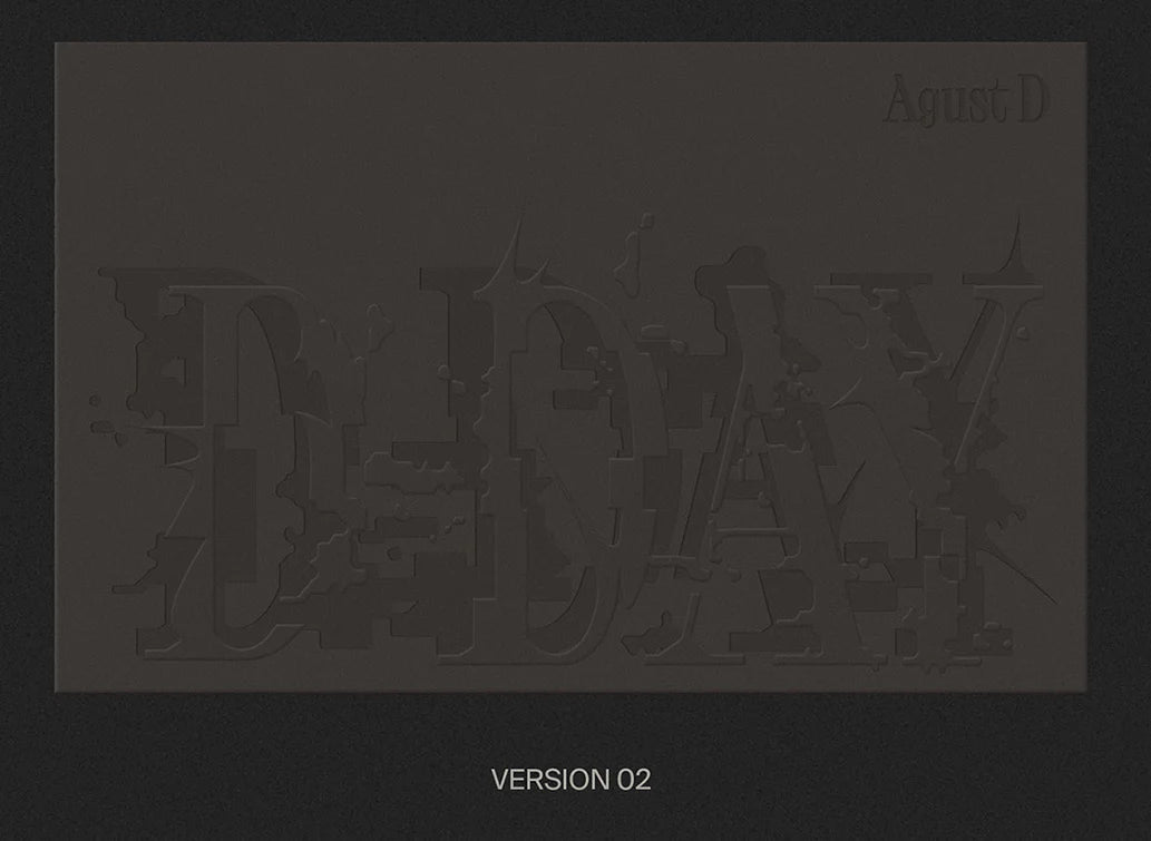 BTS SUGA (Agust D) - D-DAY (1ST SOLO ALBUM)