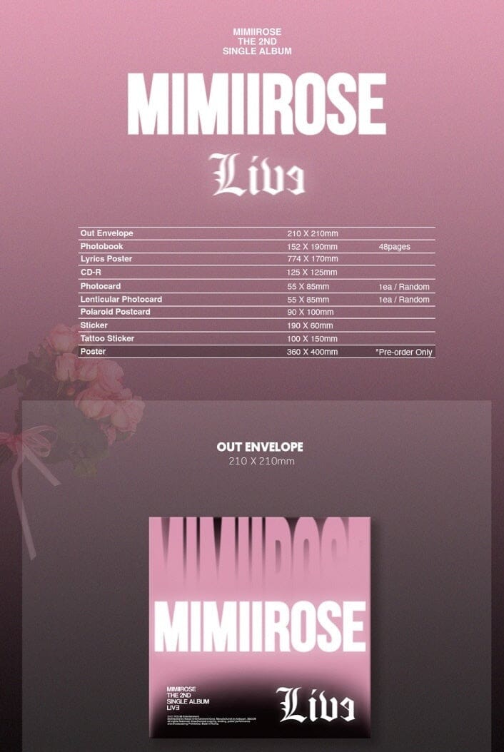 MIMIIROSE - LIVE (2ND SINGLE ALBUM)