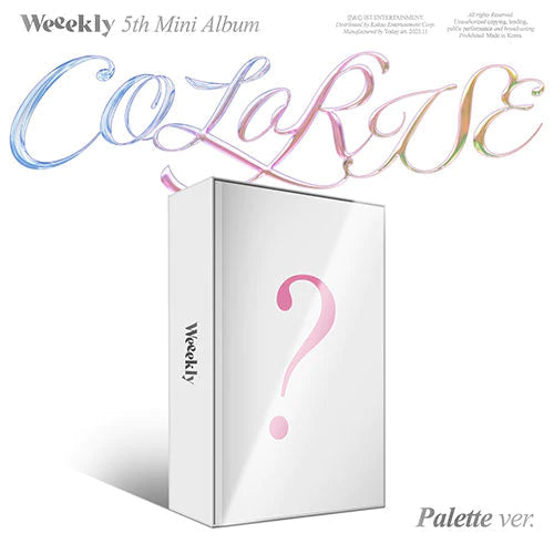 WEEEKLY - COLORISE (5TH MINI ALBUM) Nolae Kpop
