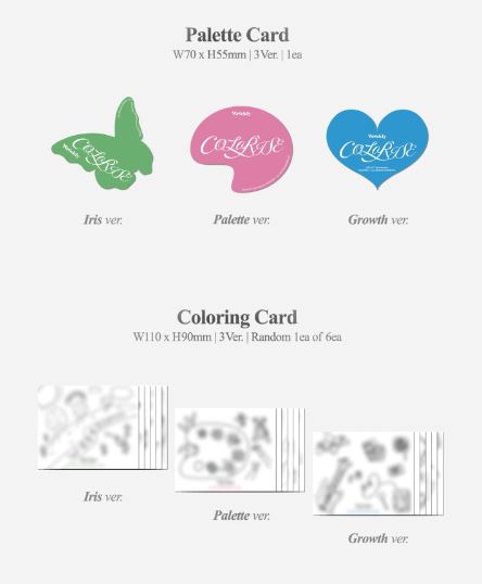 WEEEKLY - COLORISE (5TH MINI ALBUM) Nolae Kpop