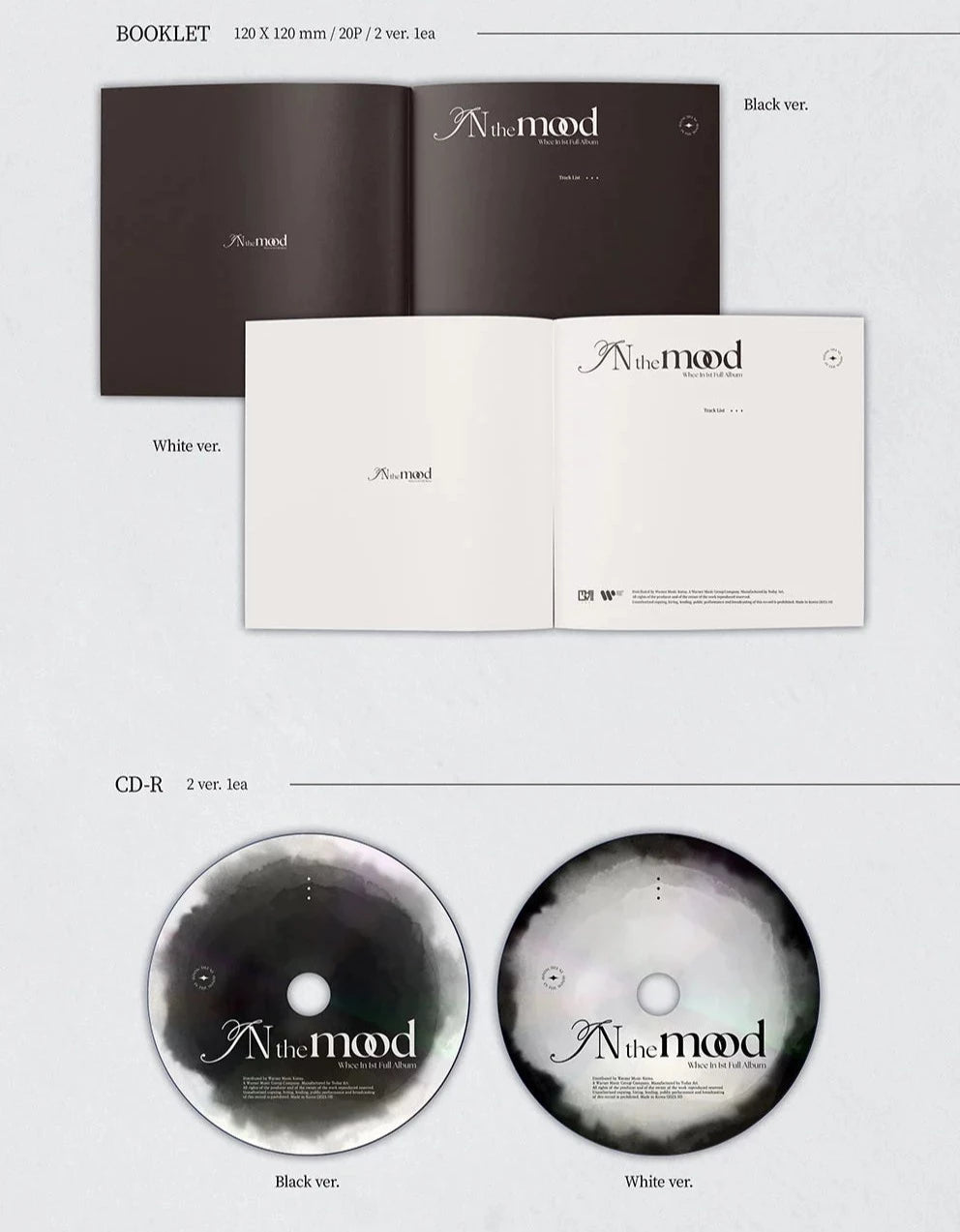 WHEE IN - IN THE MOOD (1ST FULL ALBUM) JEWEL VER.