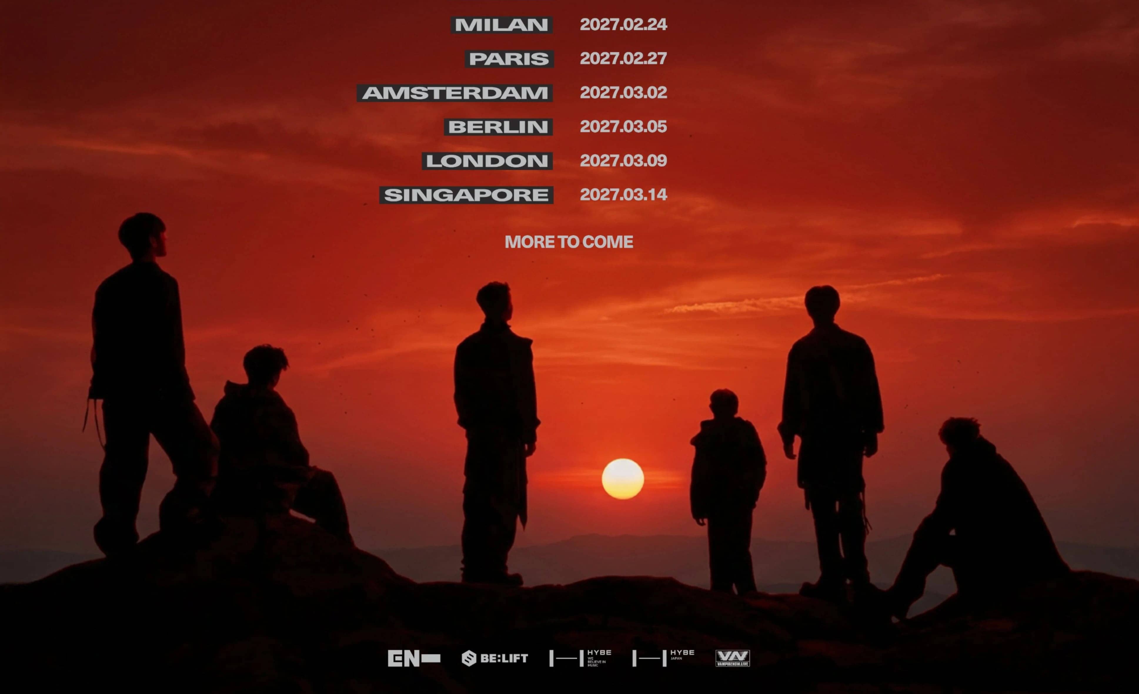 ENHYPEN, CNBLUE & ONE PACT kehren nach Europa zurück!