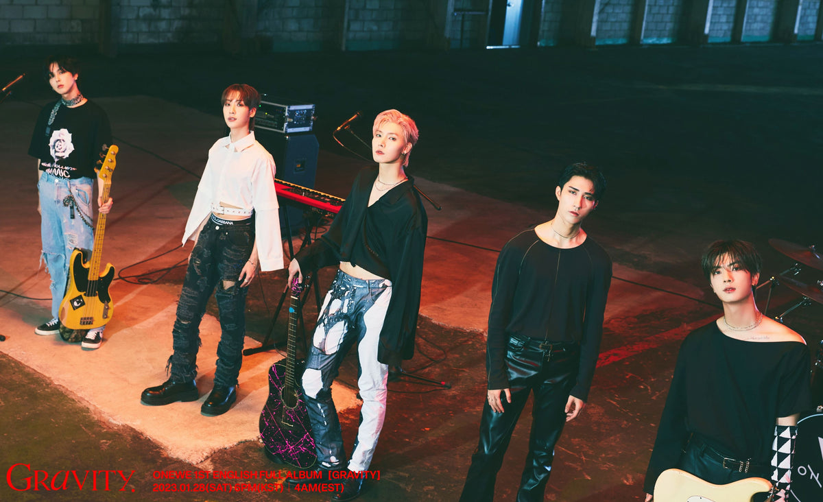 Onewe überraschen uns mit einem neuen Album: GRAVITY!