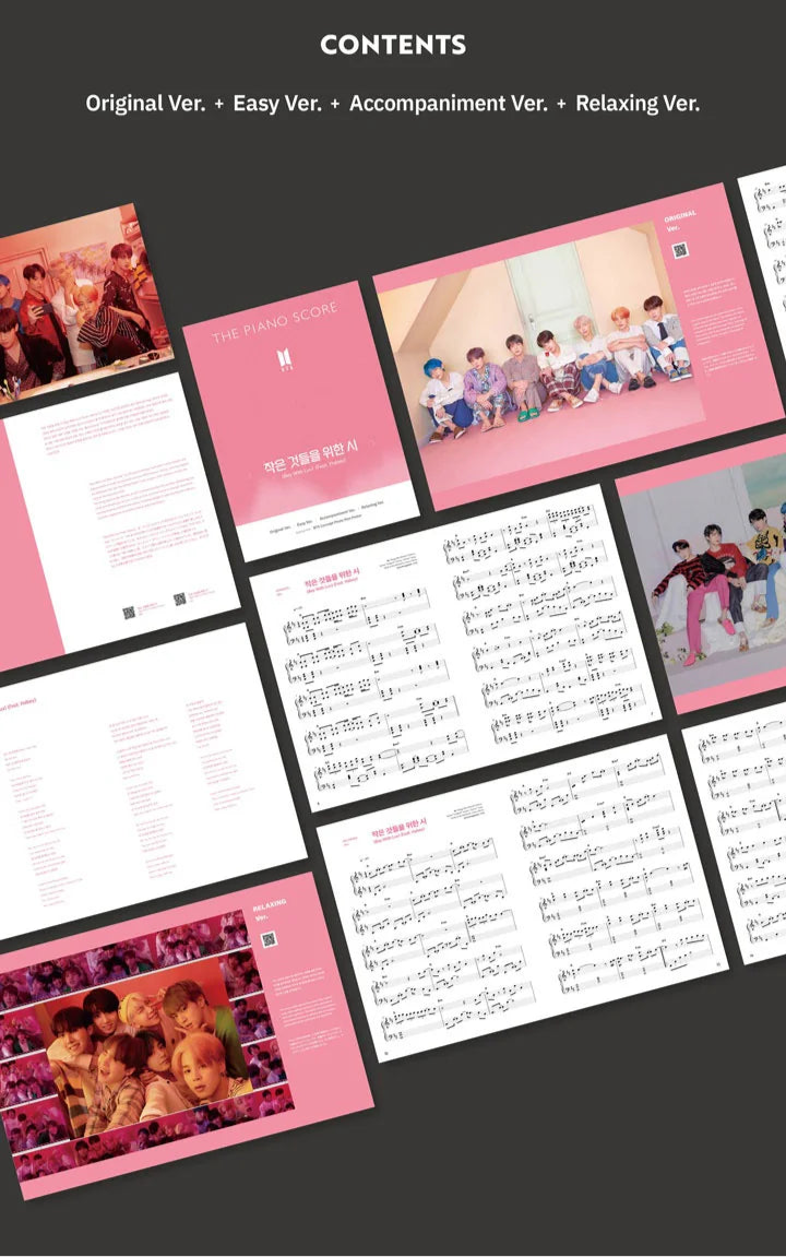 BTS - THE PIANO SCORE : 'BOY WITH LUV (FEAT. HALSEY)'