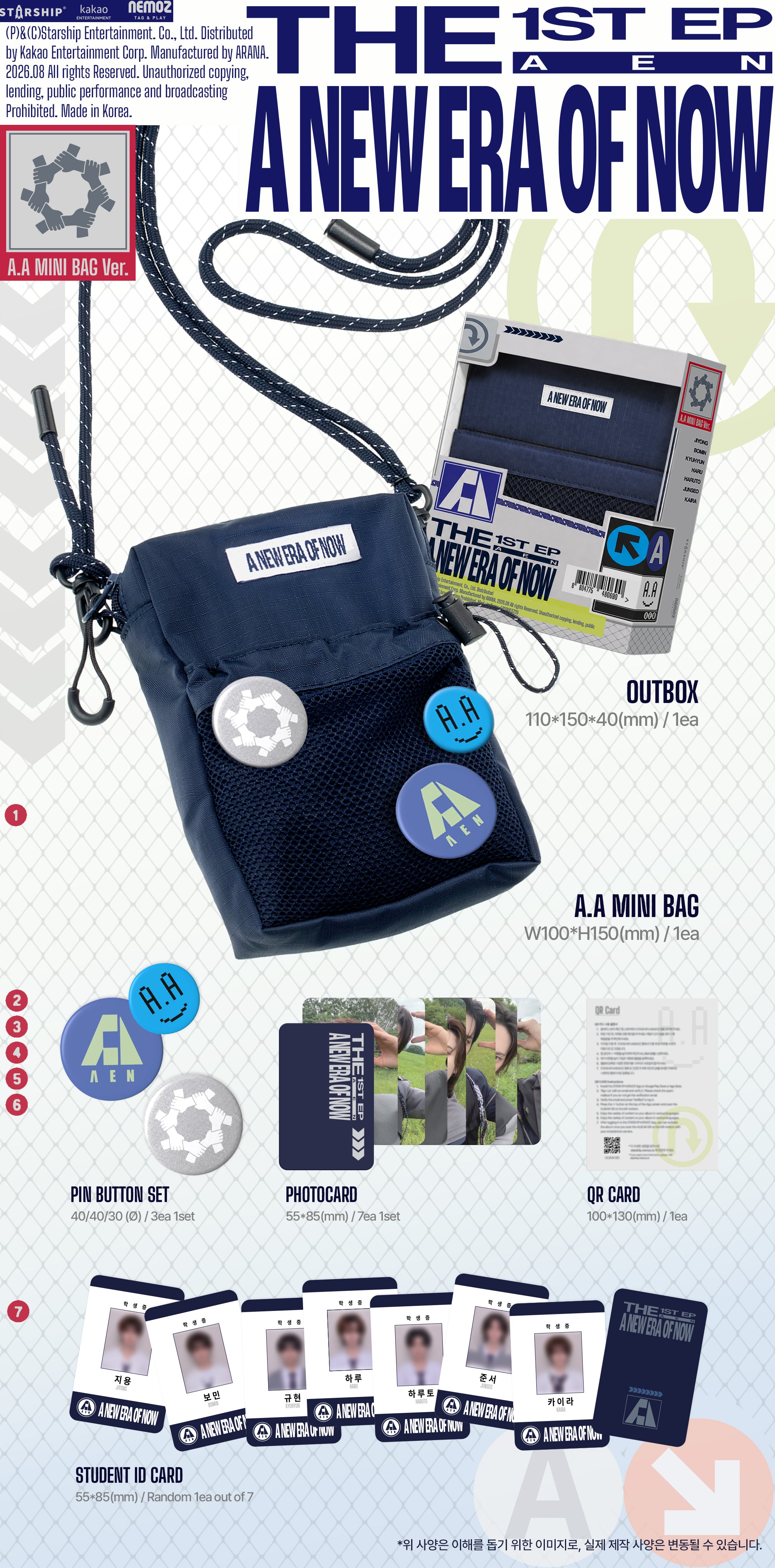 AEN - A NEW ERA OF NOW (A.A MINI BAG VER.)