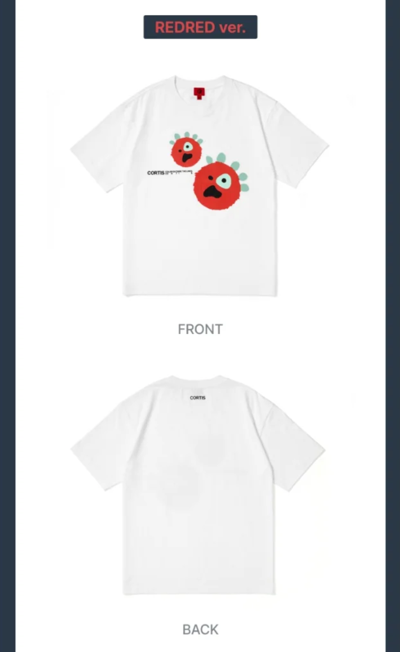 CORTIS - CORTIS BALL T-SHIRT ('26 CORTIS TOUR : PUT YOUR PHONE DOWN MD)